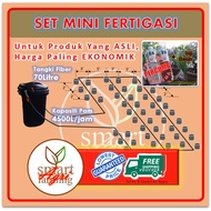 Set Fertigasi Mini Agri Paling Ekonomik, Lengkap Dan Kukuh/ Irrigation Hydroponic Fertigation System