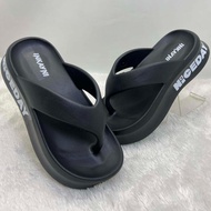 Inkayni 5102 Sandal Wanita Jepit Remaja Dewasa Sandal Karet Hak Tebal Lentur Ukuran 35-40