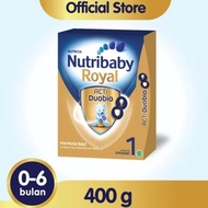 Nutribaby Royal 1 Plain 400 Gr Usia 0 - 6 Bulan Susu Bayi Nutrilon