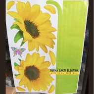 MATAHARI 1 METER Square Sunflower Wall Sticker