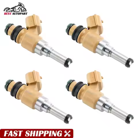 4PCS Fuel Injectors for Kawasaki VERSYS 1000 KLZ1000 Z900RS Z900 Yamaha YZF-R6 R1 R1M 297500-0640, 2