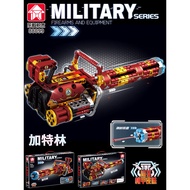 Compatible with Lego 98K Eating Chicken Gatling M4A1 Gold AK Assembled Educational Building Block Mo