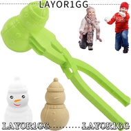 LAYOR1GG Snowball Maker Toys Fight Games Fun Winter Snow Toy Winter Snowball Beach Sand Mold Tool