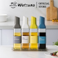 Watsuno 500ml glass oil bottle, condiment bottle, automatic opening bottle 醋瓶/酱油瓶/油瓶
