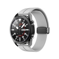 สายนาฬิกาหัวเข็มขัดแบบพับได้เหมาะสำหรับยี่ห้อโอเมก้าร่วม Swatch อินเตอร์เฟซ omegaswatch แบบนิ่มกันน้ำใช้ได้ทั่วไป