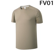 NO BRAND Dry-fit Swoosh sport shirt Outdoor activities shorts sleeves-FV01