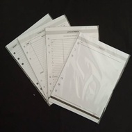 Refill Rados Organizer Agenda A5 Ring 6 / Loose Leaf