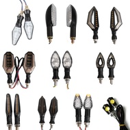 Motorcycle 12 LED Turn Signal Lights Indicator Blinkers Flashers Amber Color FOR SUZUKI GS500 GS500E