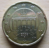 2006 G Karlsruhe 20 EURO CENT Coin