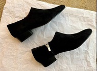 &Other Stories 麂皮短靴 黑色 New Old Stock 約26cm