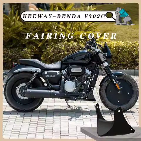 Customized For KEEWAY-BENDA V302C KEEWAY V-Cruise 125 BD300 Motorcycle Bottom Dome Fairing Cover ABS