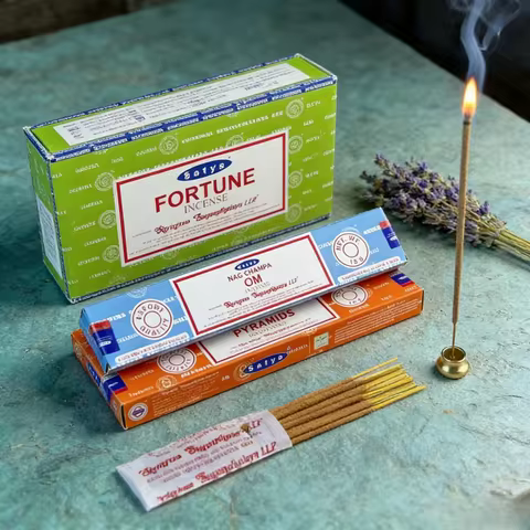 India Stick Incense Santo White Sage Sandalwood Nirvana Household Clean Air Indian Incense Sticks NA