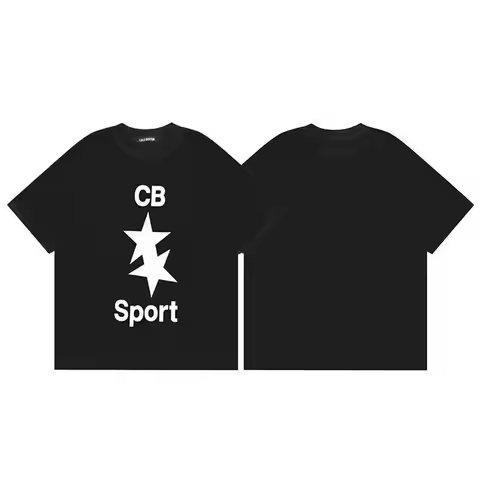 Classic Outdoor Leisure Cole Buxton Spring/Summer Men/Women Top Letter Logo Printed Short sleeved T-