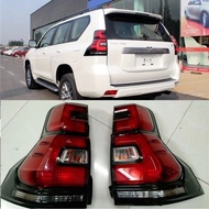 Led Rear tail lamps lights assembly for toyota prado 2018-2023 Exterior Rear tail lights lamps prado