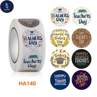 BF Happy Teacher's Day Teacher's Day Encouragement Sticker Mother's Day Sticker Gift Box Sealing Dec