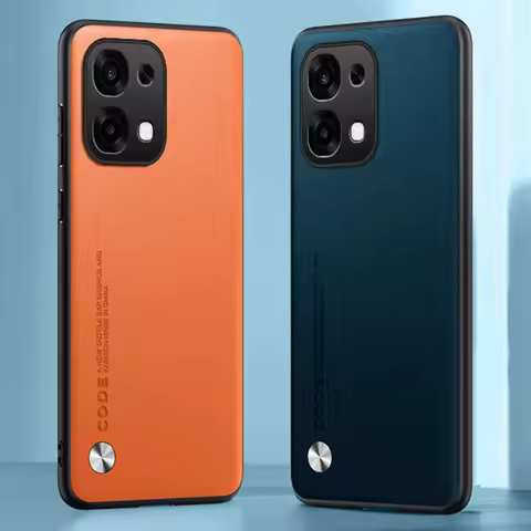 Shockproof Leather Case For OPPO A6 Pro 4G Protective Back Cover Luxury PU Matte Silicone Phone Case