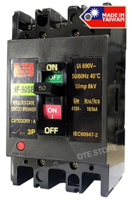 NES NF50SB 10kA 3 Pole MCCB Moulded Case Circuit Breaker (30A / 40A / 50A)