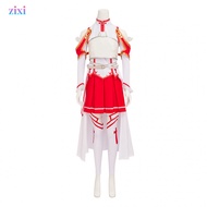 Sword Art Online Asuna Yuuki Cosplay Asuna Battle Suit Asuna Cosplay Costume