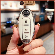Nissan Smartkey 3 Button TPU Car Key Case for Navara, Almera, Kicks, X-Trail, Terra,...