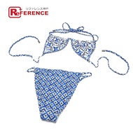 LOUIS VUITTONLV 泳池邊 Monogram 花卉瓷磚泳衣