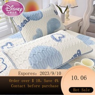NEWDisney Natural Latex Pillow Case Summer Good-looking Ice Silk Pillowcase One-Pair Package Household Single Double P