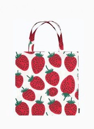 預購 日本限定🇯🇵 marimekko Mansikka草莓手提袋