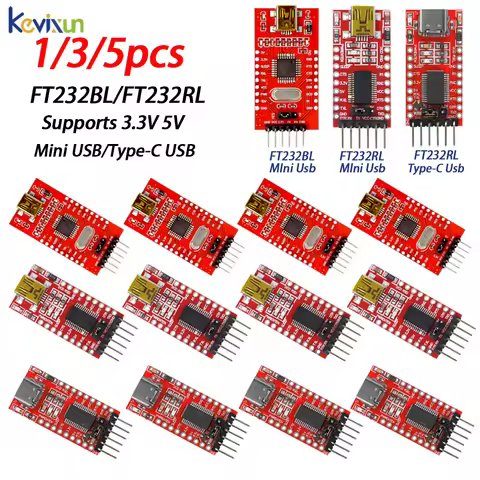 FT232RL FT232 FTDI USB 3.3V 5.5V to TTL Serial Adapter Module for Arduino FT232 Pro Mini Port USB TO