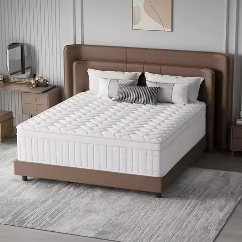 Queen King Mattress 12 Inch 14 Inch 8inch 10inch Twin Full Superior Firm Hybrid Mattress In A Box - 
