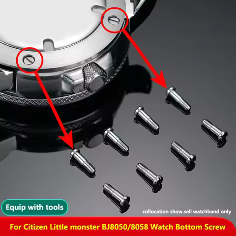 For Citizen Little monster BJ8050/8058 Watch Bottom cover screw Stainless steel Screw of the watch b