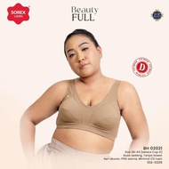 Sorex daily bra BH 02021D without wire and foam cup D Beauty full size 38-44 bra wireless bra plus s