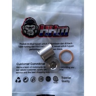 OXYGEN SENSOR ADAPTOR EXHAUST O2 SENSOR ADAPTOR MUFFLER PIPE EXHAUST PIPE RACING DYNO ADAPTOR Hhm