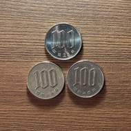 Uang Koin Coin Logam Jepang Nippon 100 Seratus Japanese Yen JPY 円 ¥