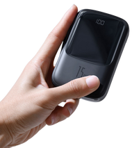 Baseus Qpow Digital Display 3A 15W  Powerbank 10000mAh (With Type-C/IP Cable)