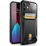 SUPCASE For iPhone 12 Mini Case 5.4 inch ( Release) UB Vault Slim Protective Wallet Cover with Built