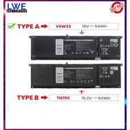 DELL V6W33 MVK11 VKYJX XDY9K 0XDY9K BATTERY-AAA