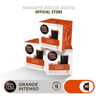 NESCAFE DOLCE GUSTO เนสกาแฟ โดลเช่ กุสโต้ แคปซูลกาแฟ GRANDE INTENSO 16แคปซูล/กล่อง(3กล่อง)