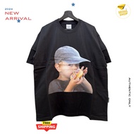 Tshirt ADLV % BOY CAP BLACK