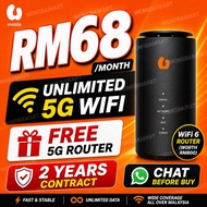 UHome 5G Umobile Wifi 2 Years Contract (Router+Simcard) For Malaysian ONLY
