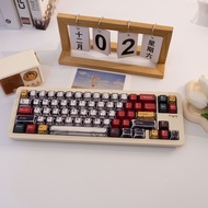 Mixed Lighting PBT 138 Keys Keycaps Dye-Sublimation Cherry Profile Mechanical Keyboard Key Cap for 6