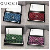 CC Bag Gucci_ Bag LV_Bags 661336 REAL LEATHER Compact Long Wallets Chain Wallet Pouches Key Card Holders Phone Cases PURSE CLUTCHES EVENING VCT6 OTSR