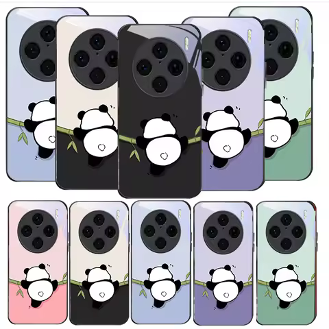 Cute and adorable panda For vivo V29 V23 V30 V25 V40 SE V21 V25E V23e X100 X70 X90 Pro+ X80 X200 Pro