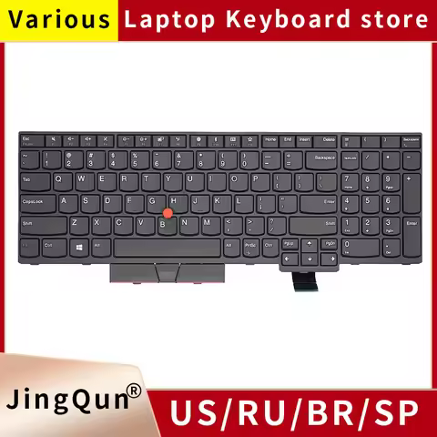 RU Russian Backlit Keyboard for Lenovo Thinkpad T570 P51S T580 P52S Laptop 01ER564 01ER605 01HX241 0