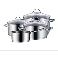 WMF 723046380 PROVENCE PLUS 4-PIECES COOKWARE SET