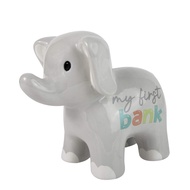 My Baby’s First Bank Piggy Bank – Ceramic Animal Bank and Nursery Piggy Bank for Baby Boys, Girls, T