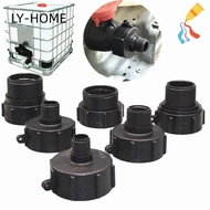 LY-HOME IBC Ton Barrel Connector, S60 Accessories IBC Tank Adapter,  IBC Fine Thread Plastic Hose Co
