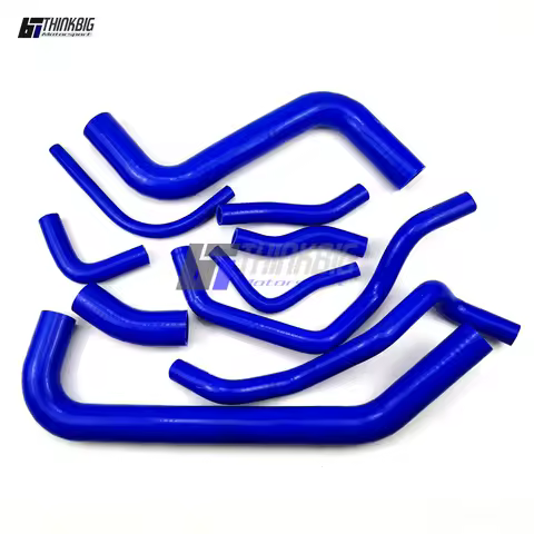 Silicone Radiator Hose Kit For 1987-1993 Toyota Corolla AE92 1.6L 4A-GE 20V (10pcs)
