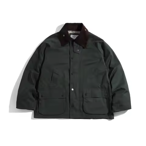 Wholesale Vintage plus size windbreaker motorcycle work hunting outdoor water proof cargo corduroy h