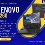 Laptop Lenovo Thinkpad X260 Second Core i5 Gen 6 RAM 8GB SSD 256GB
