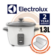 [PROMO- BUBBLE WRAPPED] ELECTROLUX CONVENTIONAL 1.3L NON-STICK RICE COOKER E2RC1-220W (WHITE)