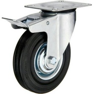 Showcase Wheel. Brake Type 6" Rubber Trolley